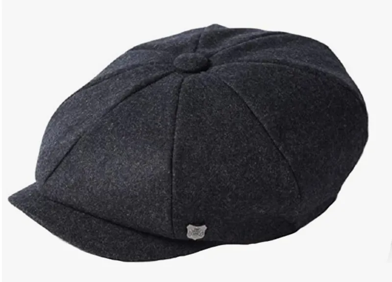 Failsworth ALFIE 8 Piece Cap Grey